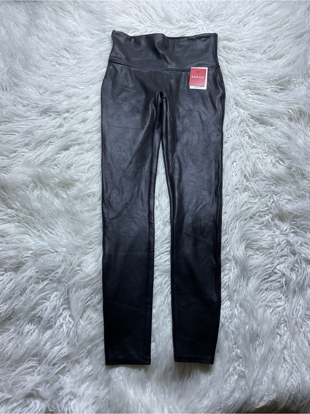 NWT SPANXshape Faux Leather Leggings